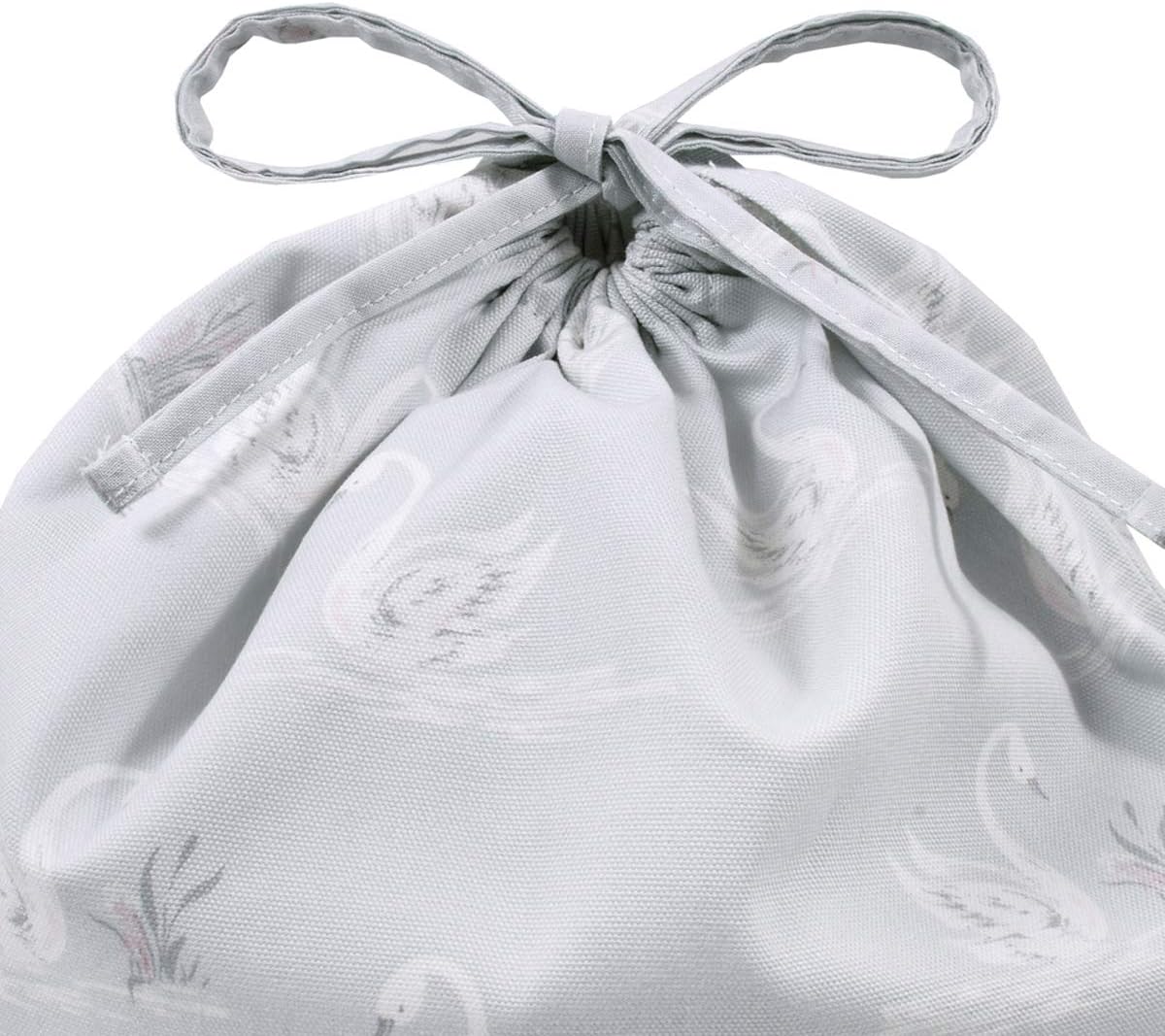 Laura Ashley Swans N3384700 Drawstring Bag, Large Gymnastics Clothes Bag