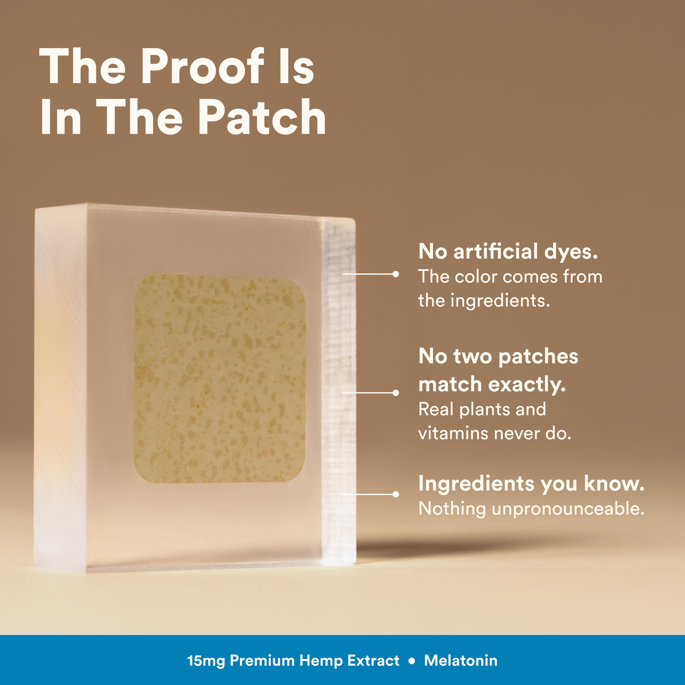 The Good Patch Nite Nite Hemp Melatonin Sleep Patches (8 Total Patches) — Amazon image 4