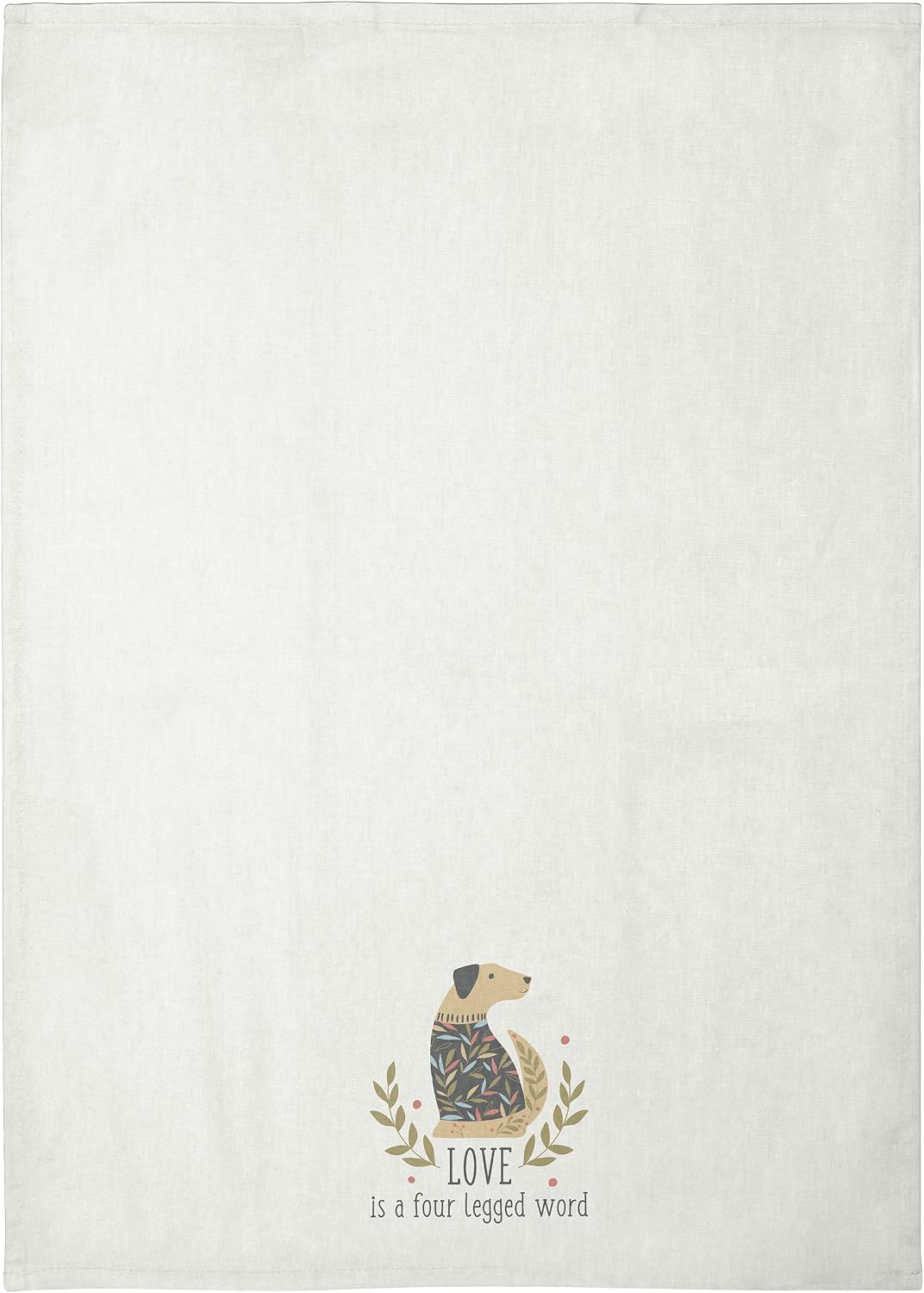 Karma Dog Tea Towel - 100% Cotton Hand Towels for The Kitchen - Modern Home Decor - Iridescent image 2