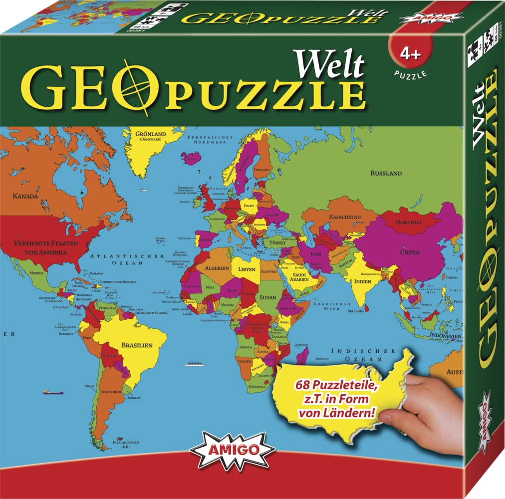 Geotoys GeoPuzzle World (German)