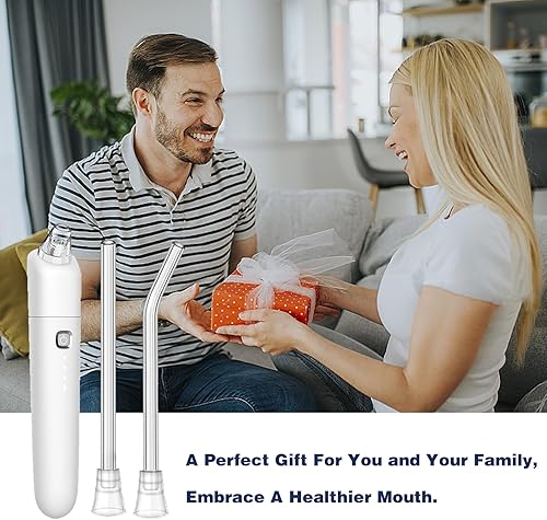 Miniatura 8 de Removedor electrónico de piedras amígdalas, kit de eliminación de piedras amígdalas con lámpara oral, jeringa de riego, espejo de aumento 5X, 3