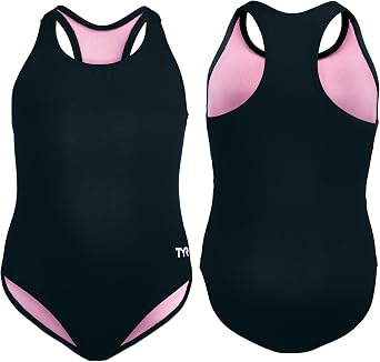 TYR Durafast Lite Girls Maxfit Swimsuit Lightweight Training OnePiece with Chlorine Resistance & Comfortable Maxfit Cut