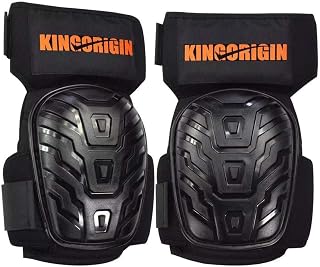 2 Piece Professional Knee Pads for Work, Construction Gel Knee Pads Tools, With Heavy Duty Foam Padding And Anti-Slip Straps For Indoor and Ourdoor Use