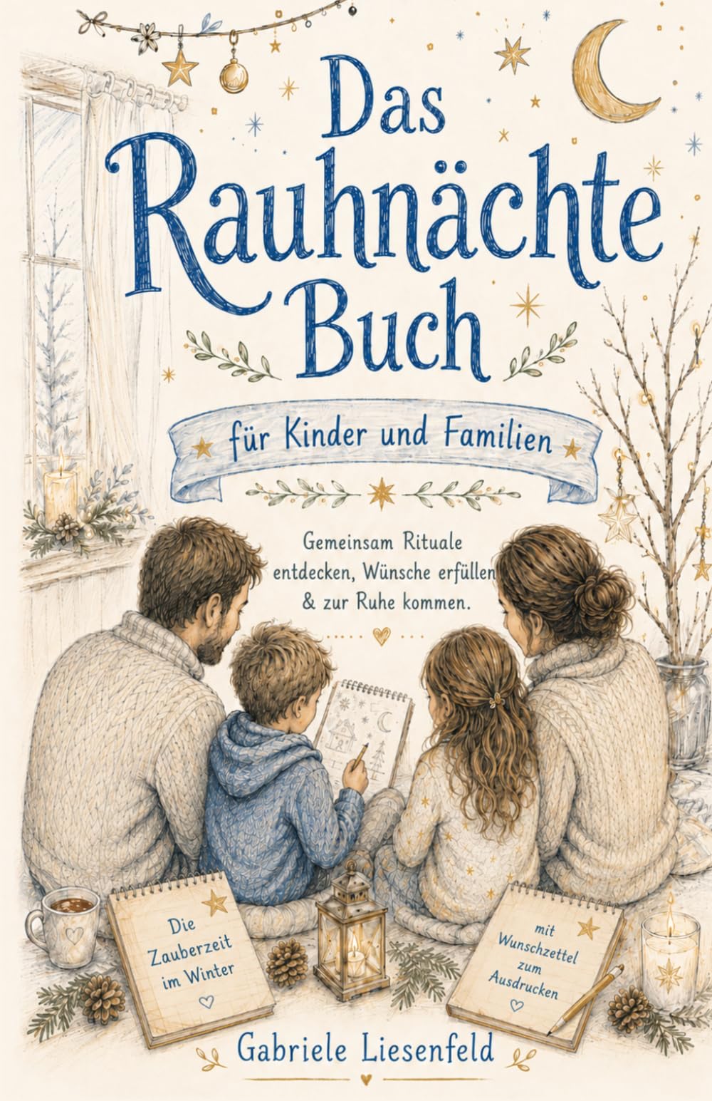 Das Rauhnächte Buch für Kinder und Familien: Gemeinsam Rituale entdecken, Wünsche erfüllen & zur Ruhe kommen – die Zauberzeit im Winter mit Wunschzettel zum Ausdrucken