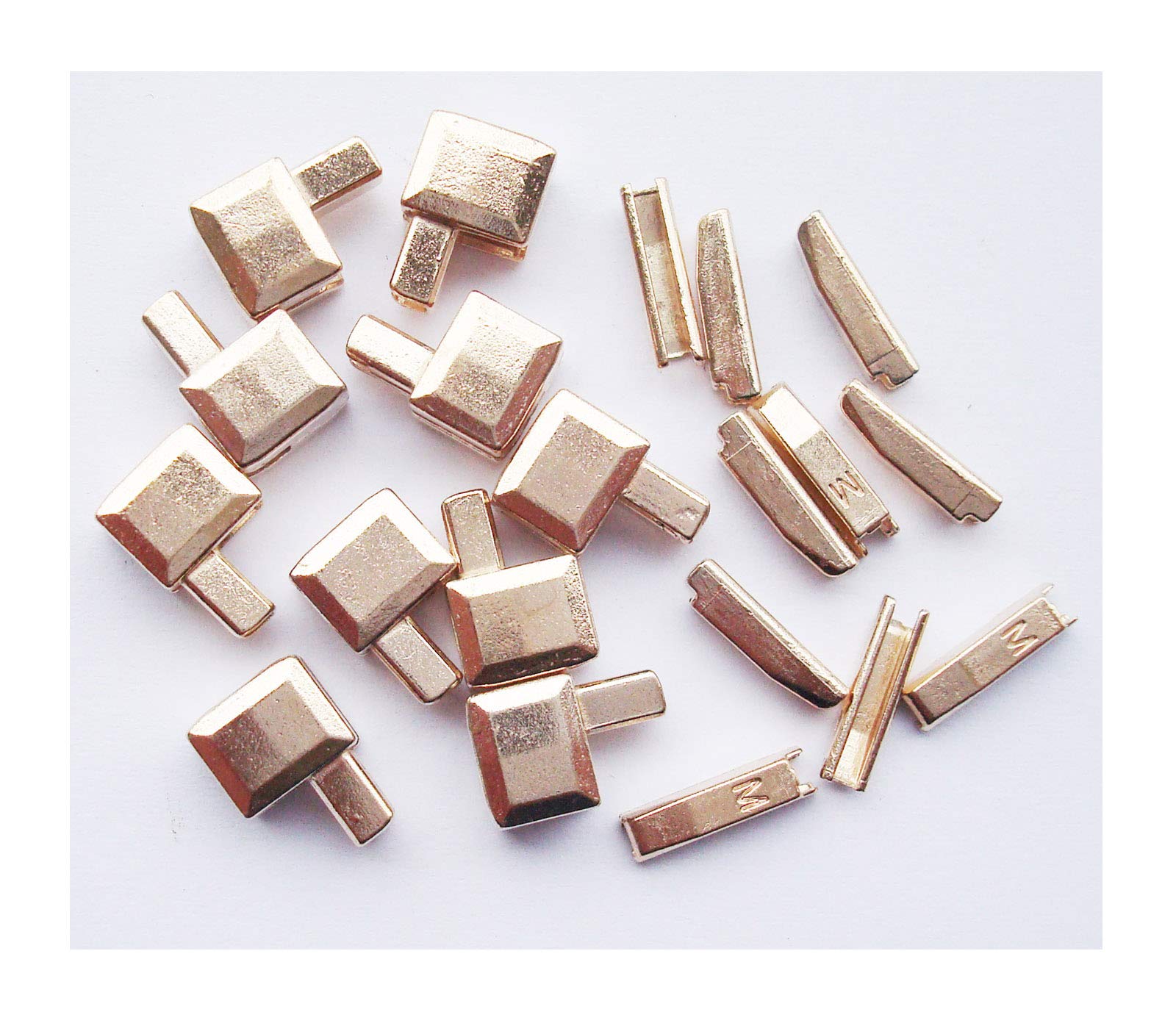 Amazon.com: 20 pcs #5 Metal Zipper Retainer Box and Zipper