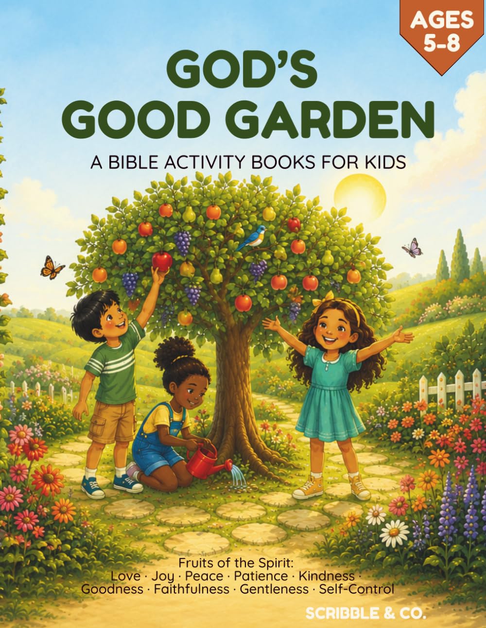 God's Good Garden: Fruit of the Spirit Activities, Coloring, Puzzles & More for Ages 5-8