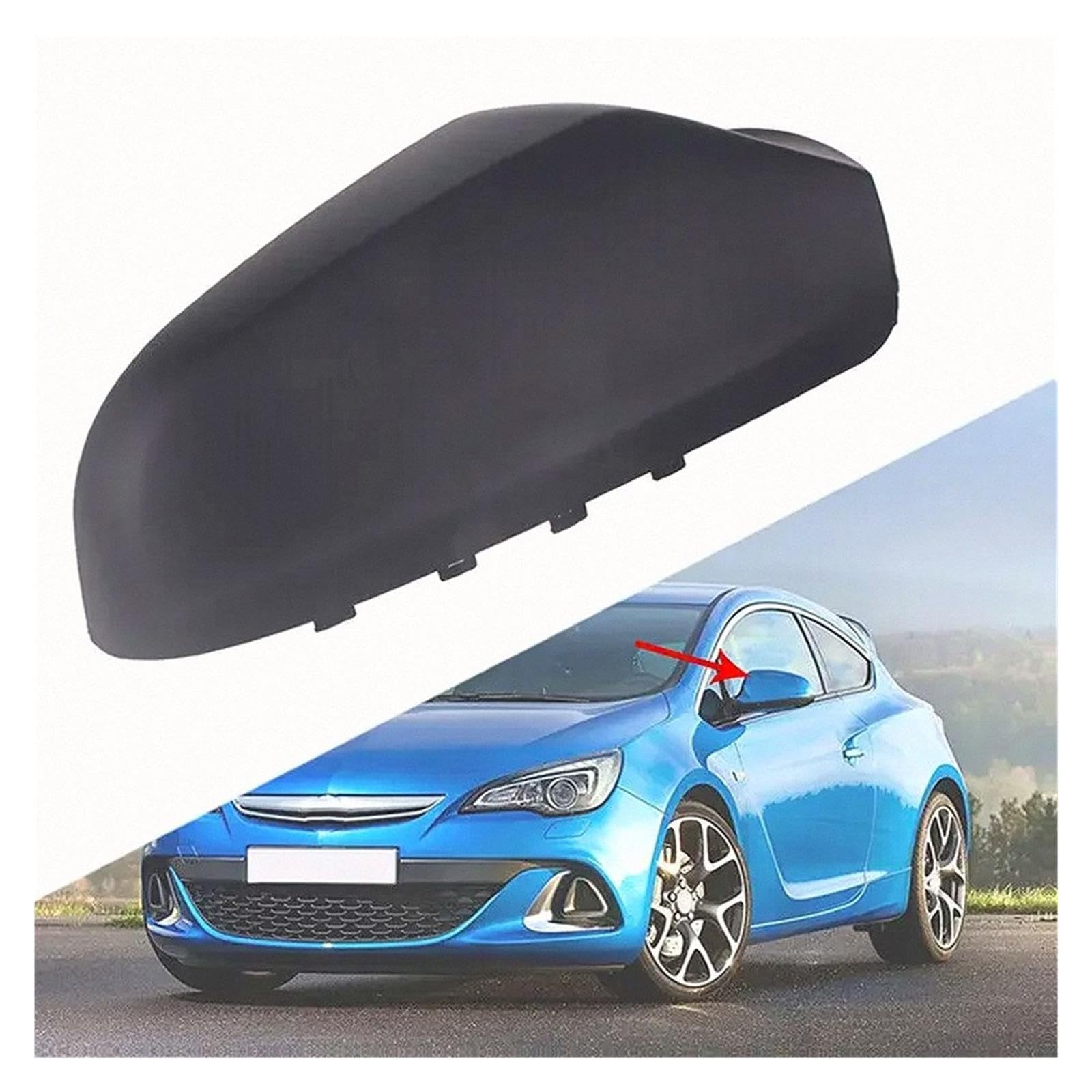 Links/Rechts Spiegelkappe Cap Für Opel Für Vauxhall Für Astra H 2004-2009
