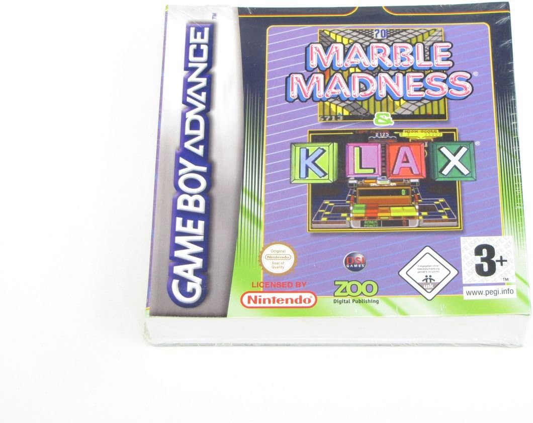 Gameboy Advance Marble Madness & Klax Amazon.es Videojuegos