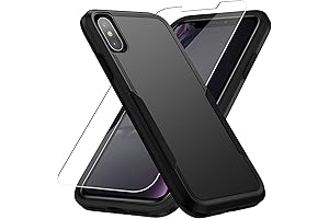 Ringke Fusion-X iPhone X/XS Case [Shockproof] 360° Protection [HD Screen Protector Included]