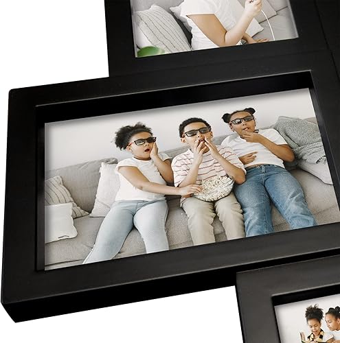 Miniatura 8 de HELLO LAURA - Marco de fotos grande para colgar en la pared, elegante marco de collage de árbol, regalos para familiares y amigos, 4 x 6 pulgadas,