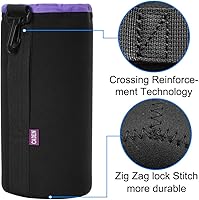 Vista 6 de CADeN Juego de 4 fundas de repuesto compatibles con Canon, Nikon, Sony, Pentax, Olympus (pequeña, mediana, grande, X grande) funda protectora gruesa