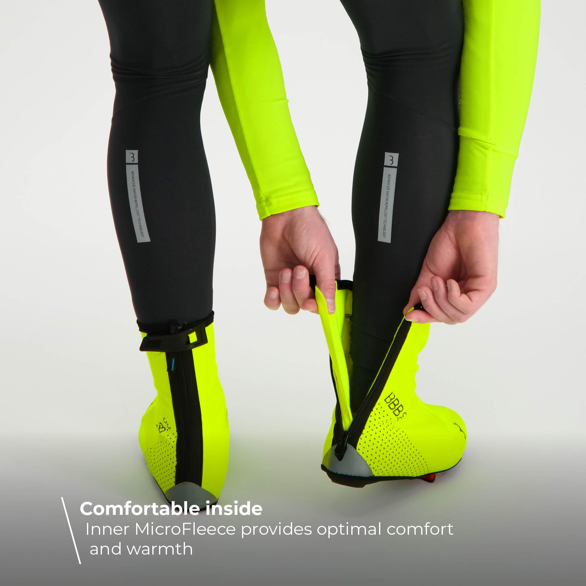 BBB Bws-23, Cycling-Cubrezapatillas de Ciclismo Impermeables. Especial para Bicicletas de Carretera y MTB. Unisex Adulto