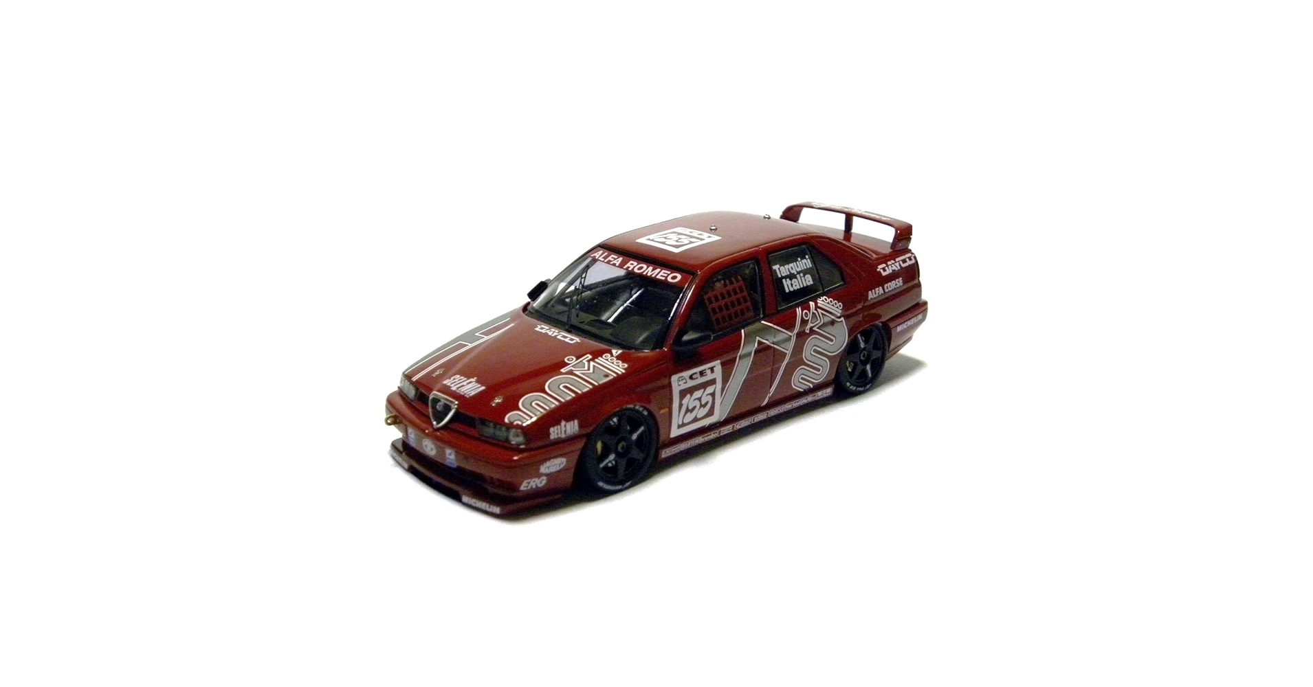 アルファロメオ155 TS 1994 CET タルキーニ　ミニカー Amazon | 【hpi・racing】1/43 アルファロメオ 155 TS