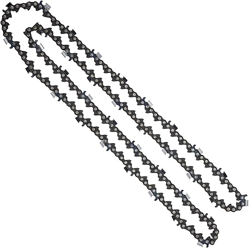Vista 119 de 8TEN Cadena de motosierra para Husqvarna 254 455 340 351 353 350 55 455 Rancher Poulan Jonsered Echo 16 pulgadas .050 .325 66DL