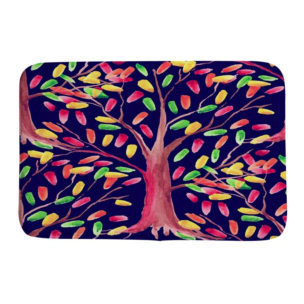 Tapis de salle de bain épais 91x61 cm - Doux absorbant et antidérapant