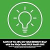 Ninja Foodi MAX Health Grill & Air Fryer 3.8L with Digital Cooking Probe, 6-in-1 Air Fry, Bake, Roast & more, Dishwasher Safe Parts, Large Grill Plate, Copper/Black AG551UKCP