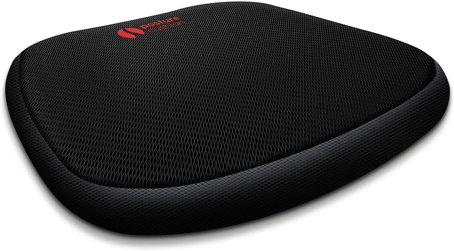Super Thick Gel Feel Seat Cushion. Great For Modern Harder Car Seats. Prevent The Pain And Stiffness In Your Legs And Back When Sitting In The Car Home And Office. Available With Black Breathable Cover Anti Slip Base.