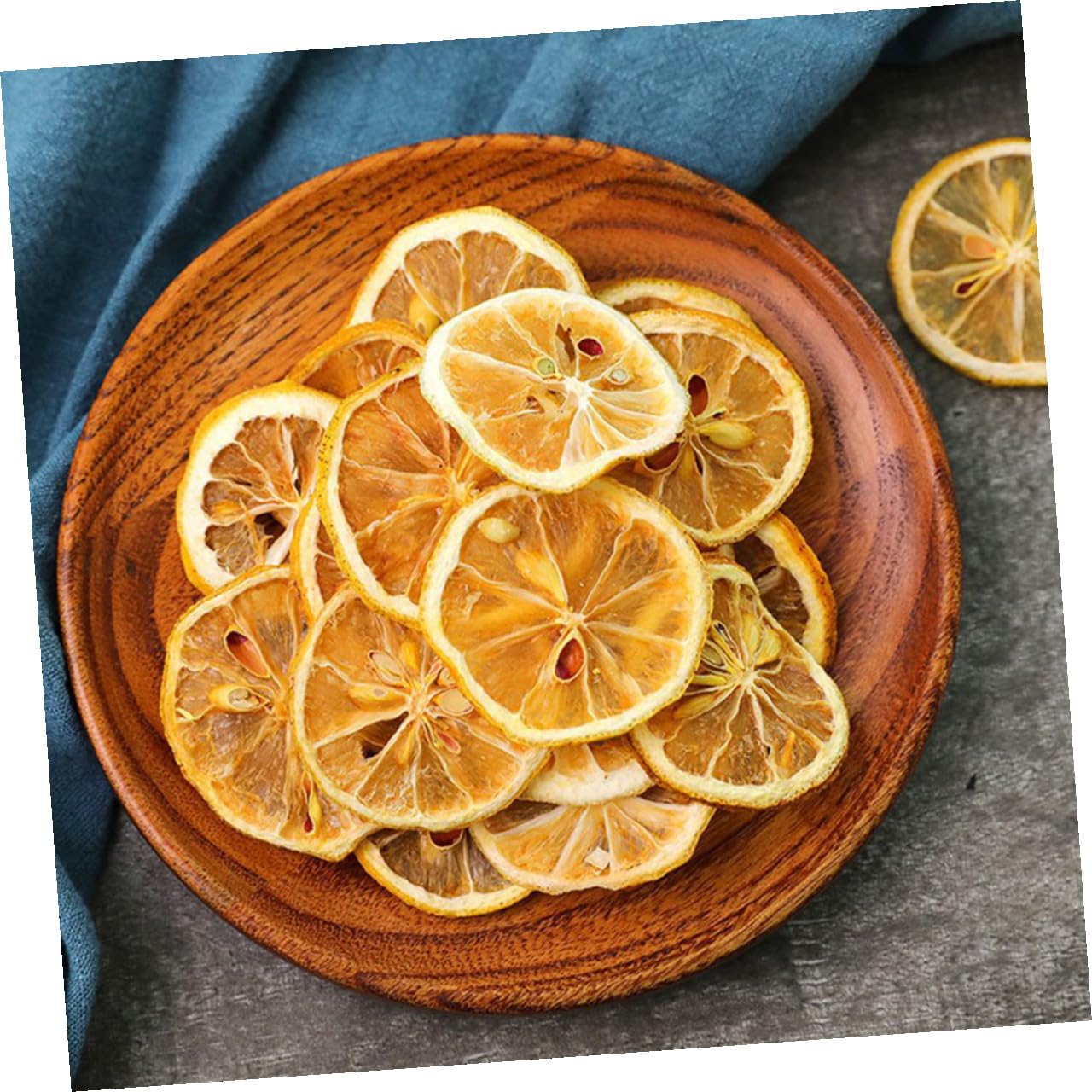 VANZACK Rodajas de Deshidratadas Naturales para Decoración de Navideñas y Pasteles Paquete de 200 G Mezcla de Limón y Pomelo Adornos Creativos para Fiestas y Manualidades DIY