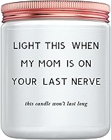 Vista 9 de Regalos Divertidos de Broma de Hija e Hijo para Papá - Padrastro y Papá Bonus - Vela Perfumada de Lavanda