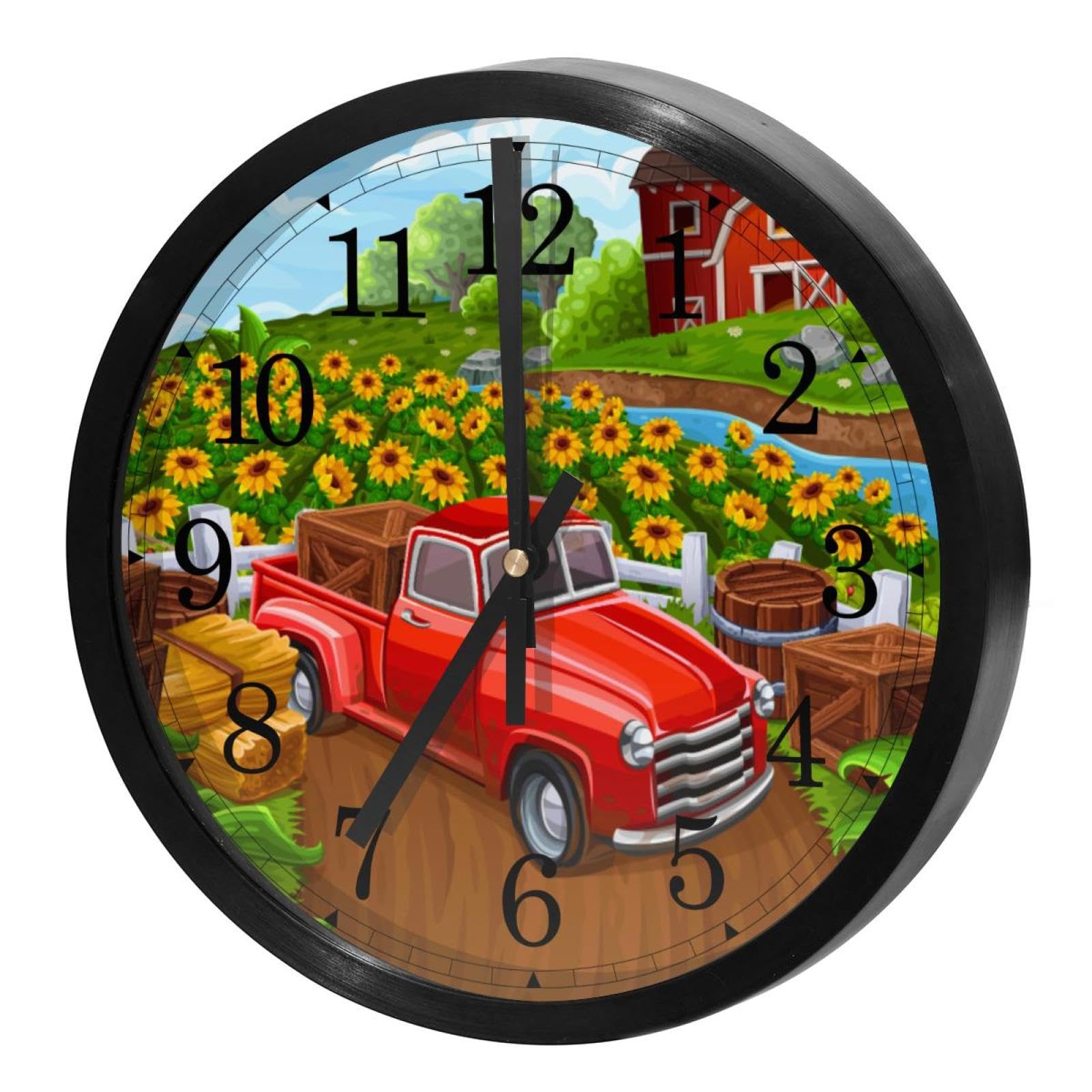Horloge murale sans bruit pour retrouver le sommeil et la concentration à la maison