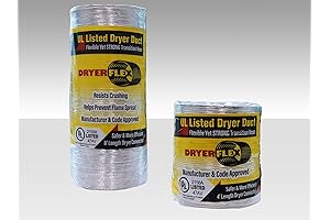 DryerFlex 4"" Flexible Hose for Laundry Dryer