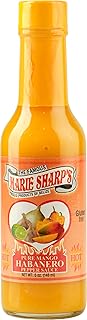Marie Sharp’s Mango Habanero Pepper Sauce, 5 oz – Sweet & Spicy Belizean Hot Sauce with Real Mango – All-Natural, Gluten-Free