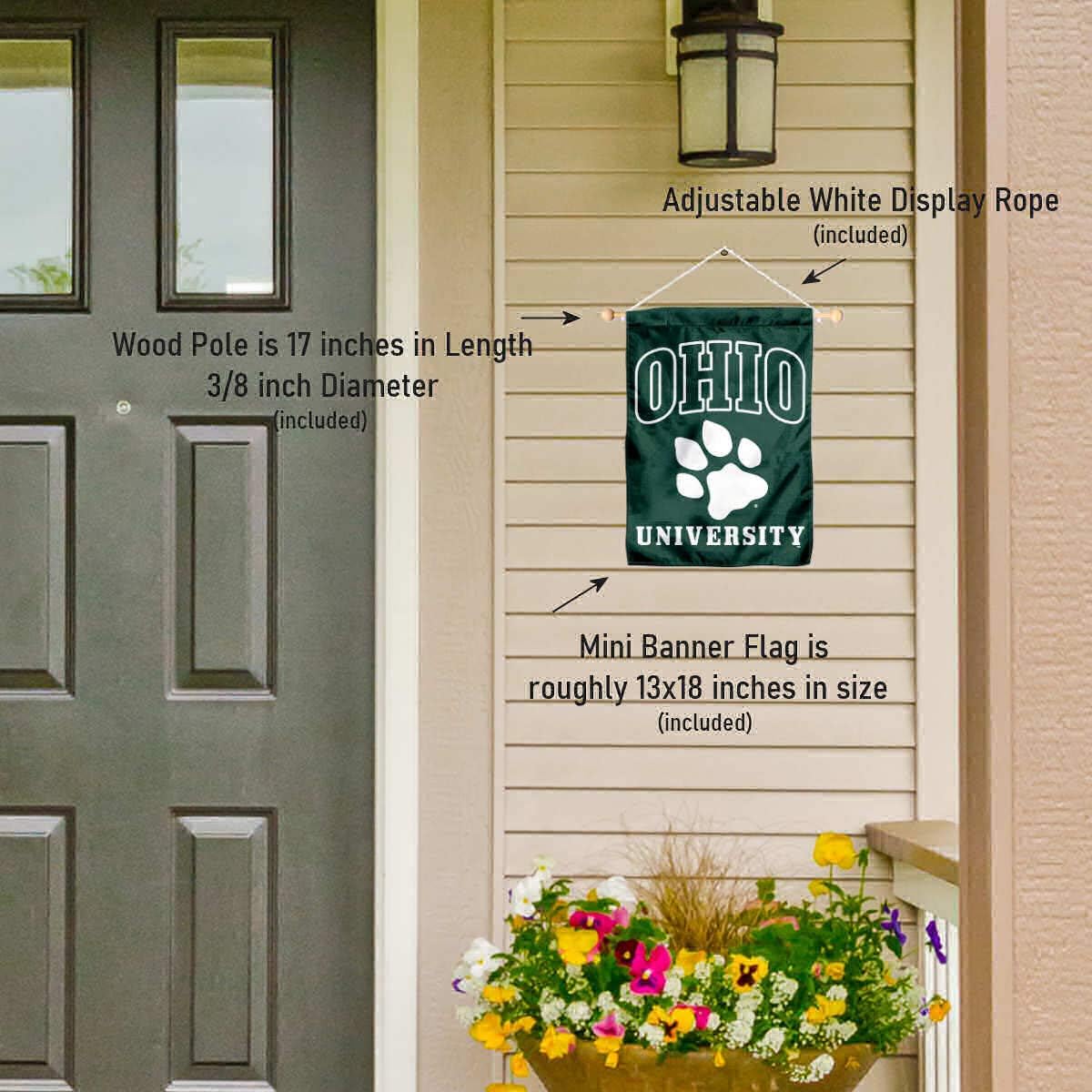 Ohio Bobcats Banner for Windows Doors and Walls - Image 4