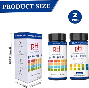 Professional Soil Testing Kit with Fast Accurate Test Strips for Garden, Lawn, Compost, Vegetables, Flowers, Easy-to-Use Soil Tester for Nutrients Moisture