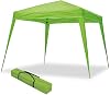 wasabi Folding Gazebo 3x3m Compact Green Waterproof Includes Wind Pegs Steel Frame Garden Gazebo Beach Gazebo Camping Party Yard Patio
