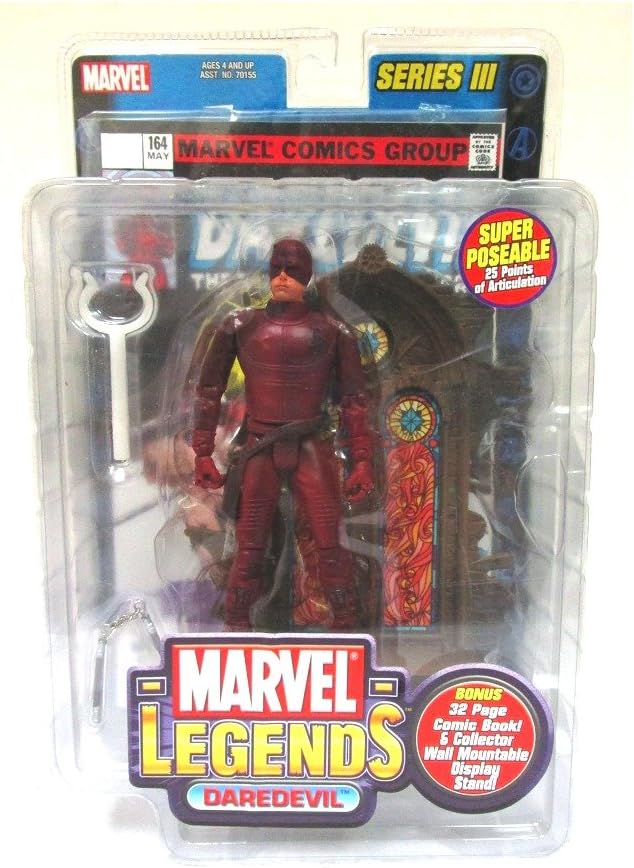 Marvel Legends 6" Figures III with Comic Book: Daredevil