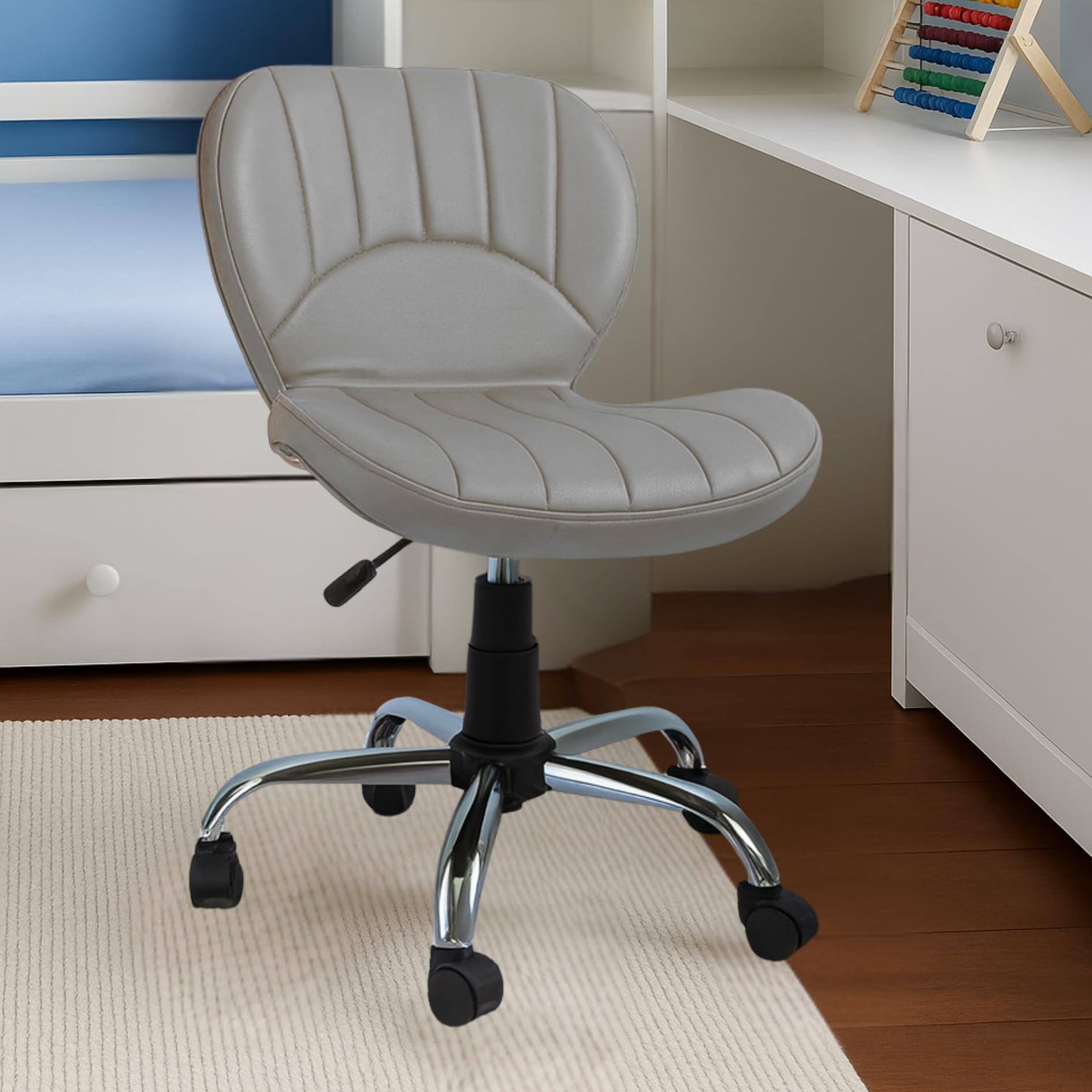 デスクチェアオフィスチェアdesk-chair office-chair Zidle Ergonomic Armless Office Chair with Adjustable Height and