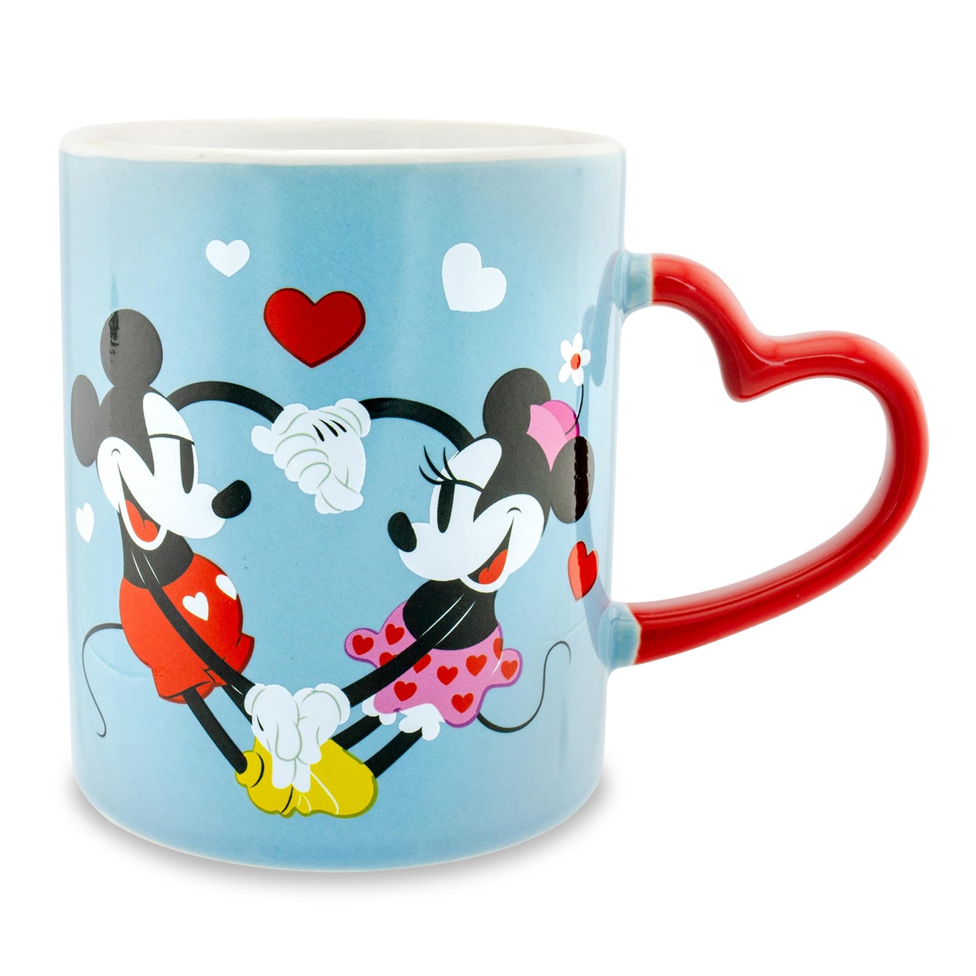 Amazon.com: Silver Buffalo Disney Mickey and Minnie Mouse Love
