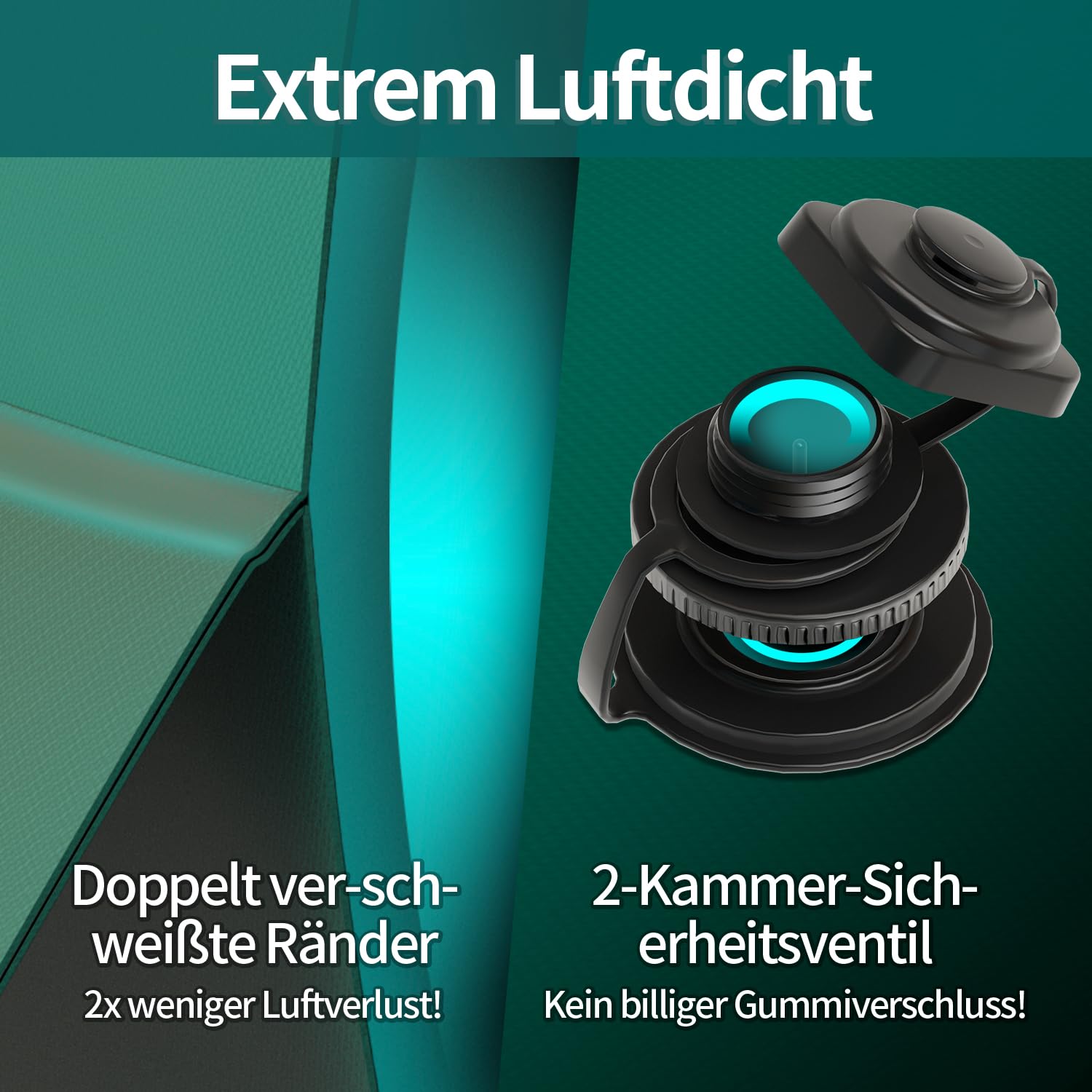 MARIE Poolkissen Winter Ø 300 cm (für Ø300-400cm Pools) - Luftkissen Winterfest Frostschutz bis -20°C - Robuste Schwimmbadabdeckung - Kältebeständig, Flexibel & Langlebig - gegen Risse und Brüchigkeit