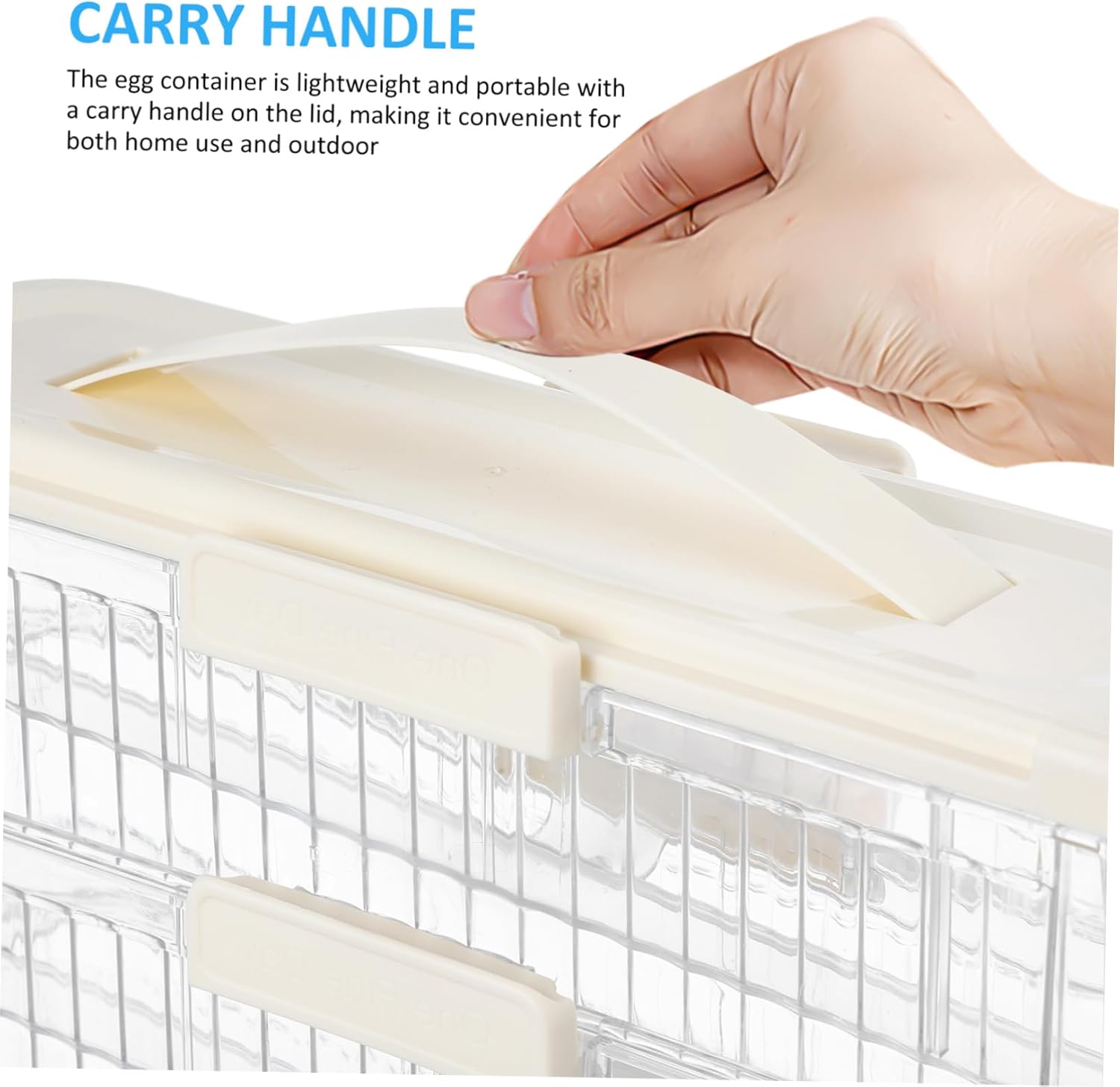 Holder Case Triple Rolling Organizer for Refrigerator Door Storage Space-saving Sleek Creamy Design Capacity for Family Use