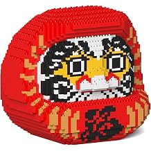 JEKCA Daruma Doll 01S-M01 | Japan Plastic Building Blocks | Age 14+