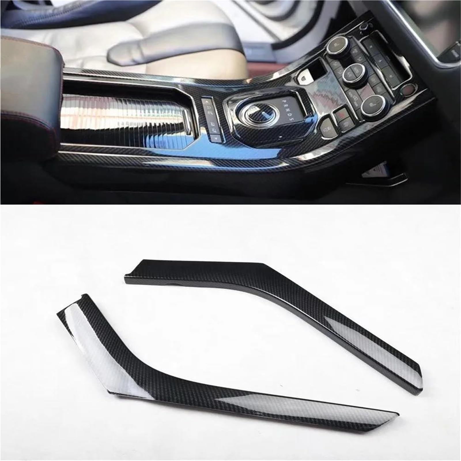 Accessoire intérieur Range Rover Evoque garniture carbone ABS - 4