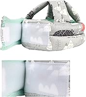 Vista 11 de Lindo casco de seguridad para bebé, protección para la cabeza del niño, ajustable, sombrero de parachoques para la cabeza, casco de parachoques