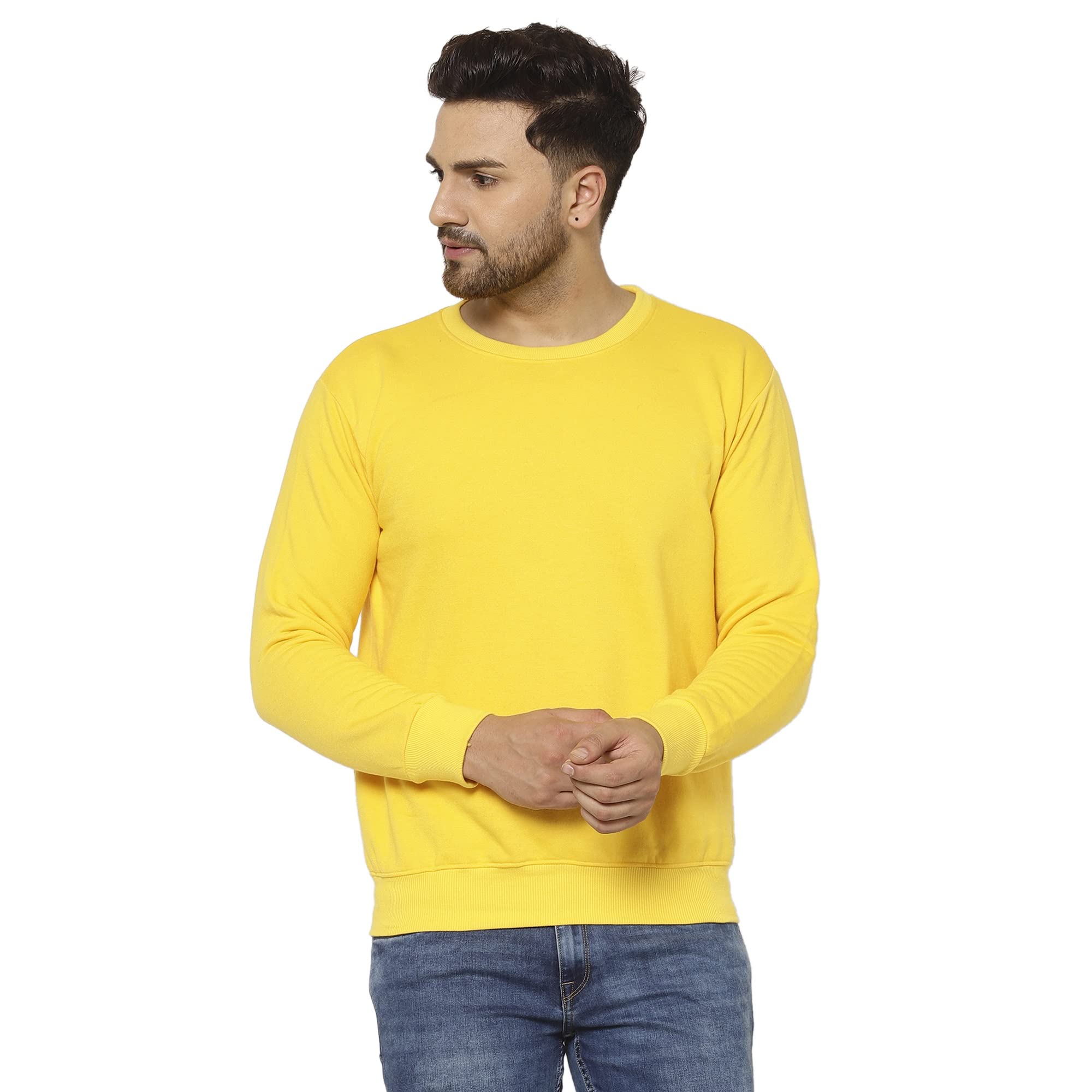 mack jonney Fleece Round Neck Sweatshirt for Men-(SW_RN_01-P)-picture-47