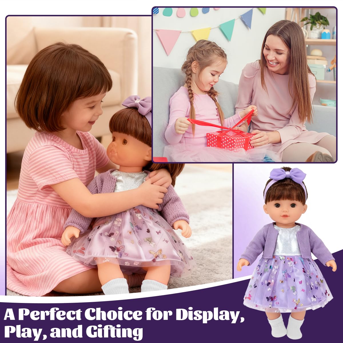 38 vestiti per bambole compatibili con Barbie, accessori per bambole 10