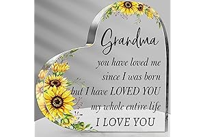 Acrylic Heart Sign Presents for Beloved Grandmas