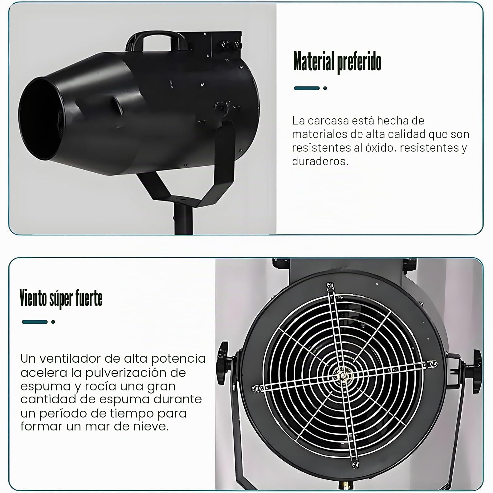 Máquina De Espuma para Fiestas, Máquina De Burbujas De 1000 W, Máquina De Espuma con Efecto De Escenario, Máquina De Pulverización De Espuma para Jardines, Piscinas, Interiores