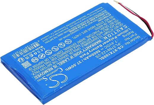 Replacement Battery for XTOOL X100 Pad 2 X100 Pad 2 Pro X100 PAD2 Auto Key Programmers X100 PAD2 Pro Auto Key Program, PL3769122-2S battery 5000mAh