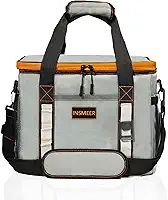 INSMEER Bolsa Térmica 25L/48L Grande, Impermeável, Cooler para Marmita, Caixa Térmica com Alça Desmontável - Ideal para Praia, Acampamento