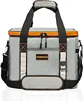 INSMEER Bolsa Térmica 25L/48L Grande, Impermeável, Cooler para Marmita, Caixa Térmica com Alça Desmontável - Ideal para Praia, Acampamento