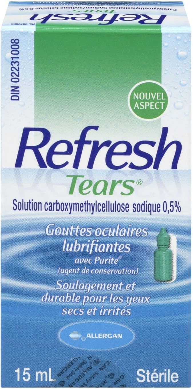 Allergan Refresh Tears Size .5z Allergan Refresh Tears Eye Drops For Mild To Moderate Dry Eyes