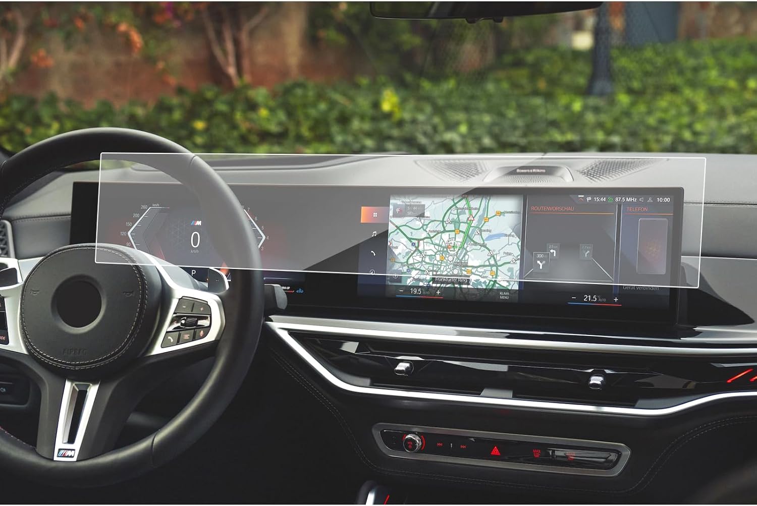 SXCY Fit for 2024 2025 2026 BMW X5/X6/X7 Screen Protector [14.9 Inch Navi+12.3Dash] for 2025 2026 BMW X5/X7 Accessories for BMW X5/X6/X7 7 Series Accessories 2025 2026 (9H Tempered Glass Whole Screen)