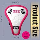 SSS Women Abdominal Guard with Adjustable & Detachable Soft Waist Strap|Cricket & Other Sports|Extra Soft Rubber Edges with Maximum Protection (Kids with Straps 1 pcs) gallery image