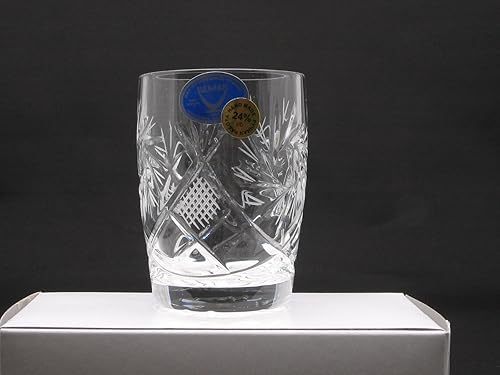 Miniatura 3 de Juego de 6 vasos de chupito de cristal de corte ruso de 1.7 fl oz hechos a mano