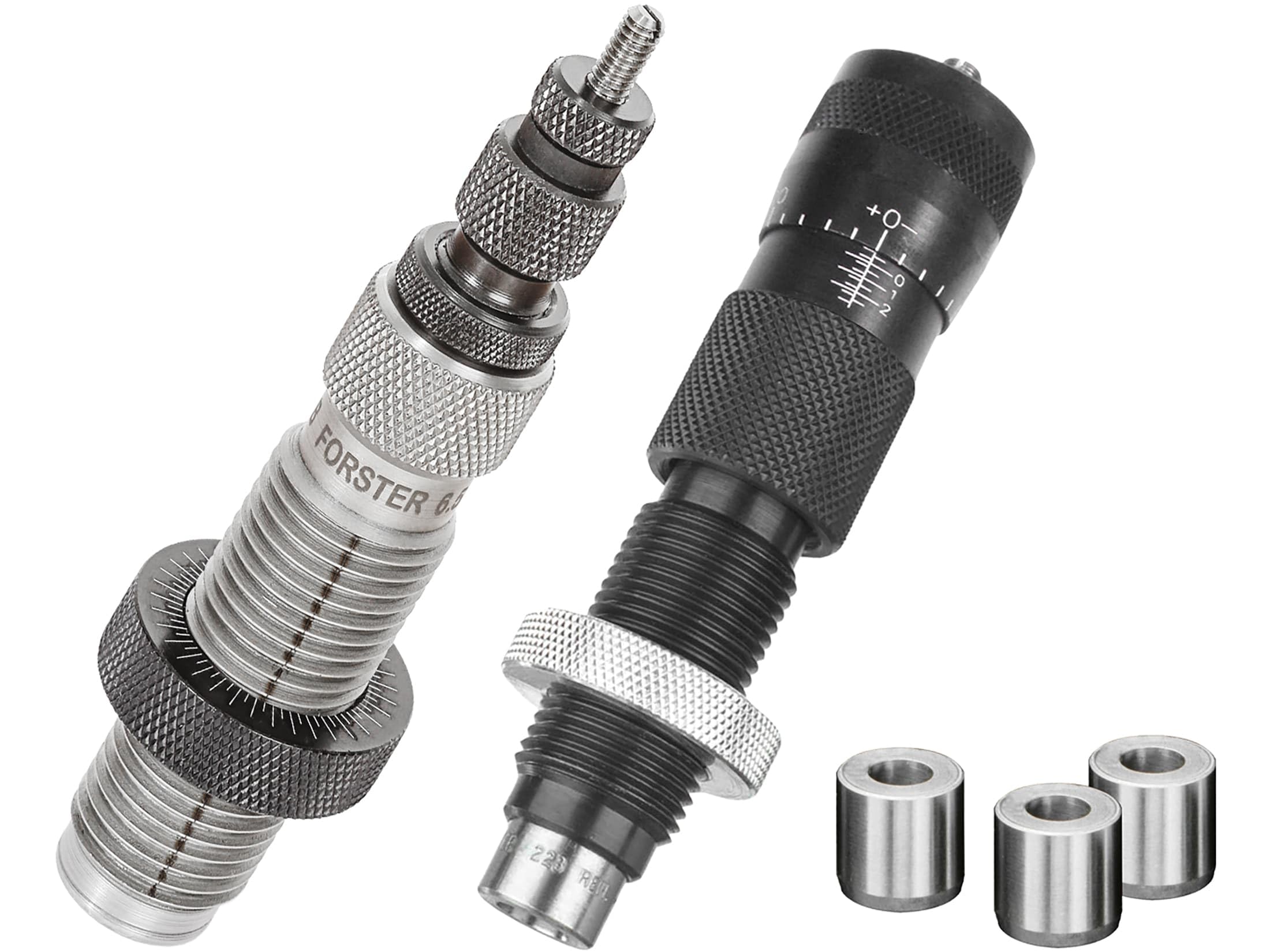 Forster Products DIE Set 6.5X47 Lap Ultra™ Micrometer Seater & Bushing Full Length Sizing DIE
