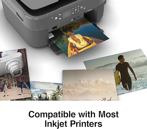 Miniatura 3 de Staples 648178 Papel fotográfico brillante de alta calidad, 8.5 x 11 pulgadas, paquete de 50 unidades (19899-CC)